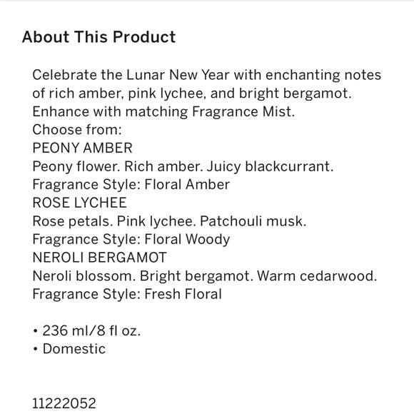 Victoria’s Secret Limited Edition Year of the Dragon Fragrance Lotion - Picture 4 of 4